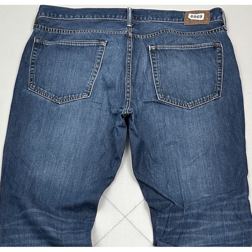 GAP 1969 Boot Fit Jeans Men 35x32 Blue Medium Wash Y2K Cotton Denim Skater